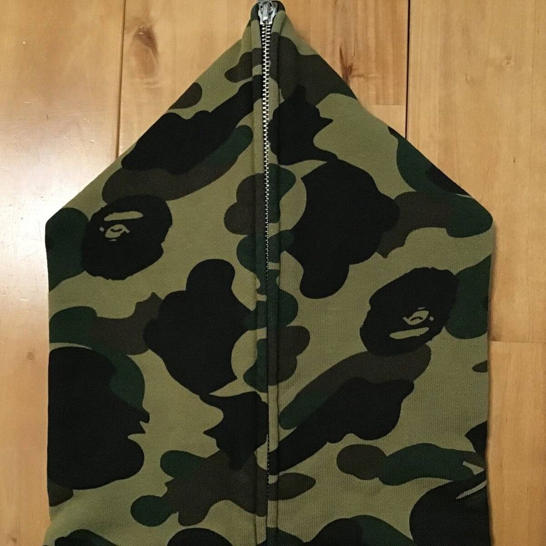 Bape BAPE LOGO 1st camo full zip hoodie a bathing ape Size US M / EU 48-50 / 2 - 4 Thumbnail