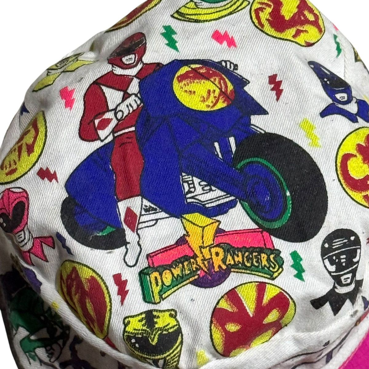 Vintage Vintage Mexbootleg Power Rangers Cap 90s Size ONE SIZE - 3 Thumbnail