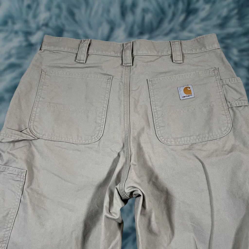 Carhartt Carhartt Shorts Men 34 Tan Loose Fit Carpenter Cotton Workwear Beige 34 Mens Size US 34 / EU 50 - 1 Thumbnail