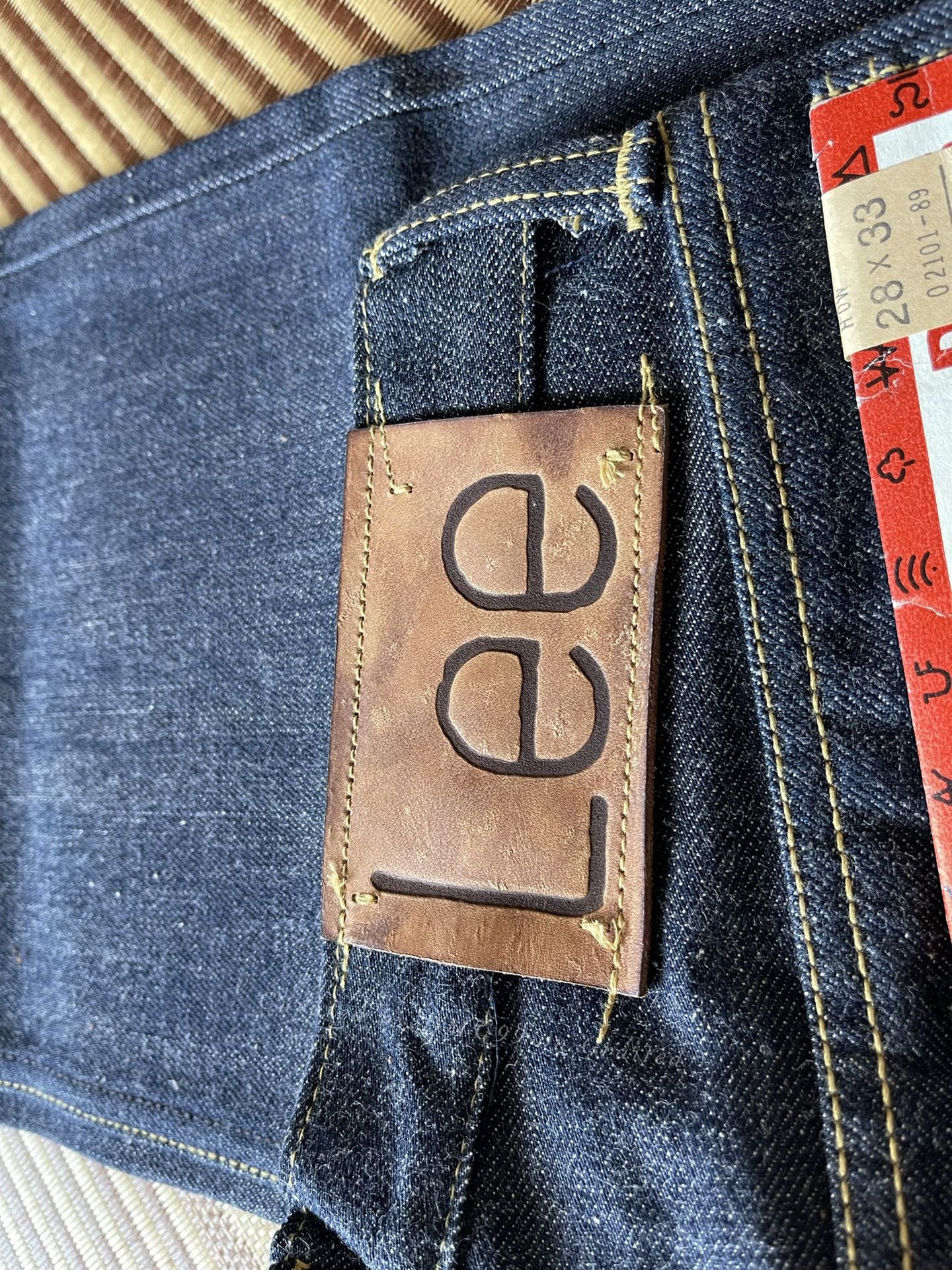 Lee Edwin Lee 1942 Raw Denim Jeans W28 Size US 28 / EU 44 - 1 Thumbnail