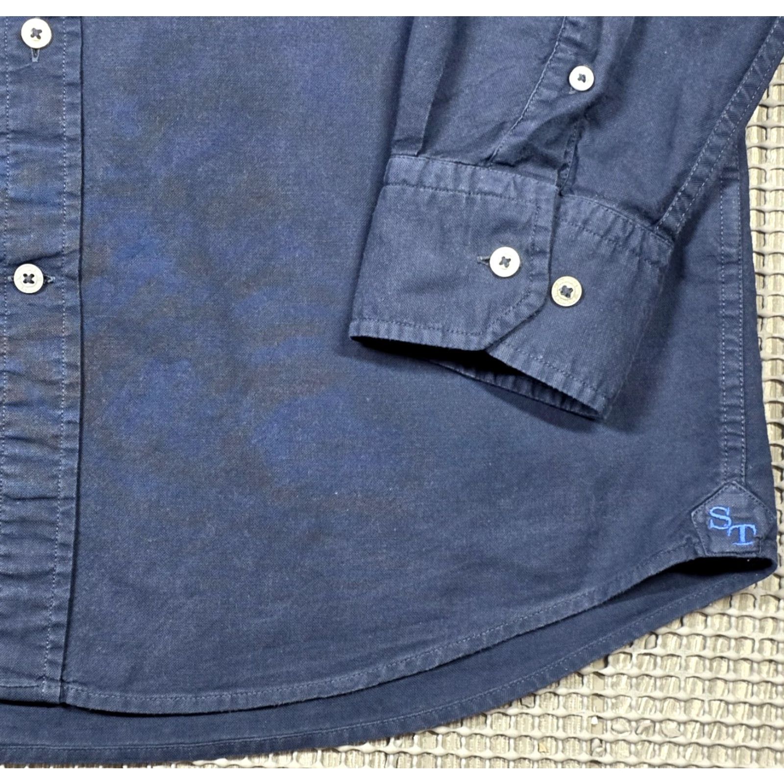Southern Tide Southern Tide Mens Size S Blue Classic Fit Oxford Button Up Long Sleeve Shirt Size US S / EU 44-46 / 1 - 4 Thumbnail
