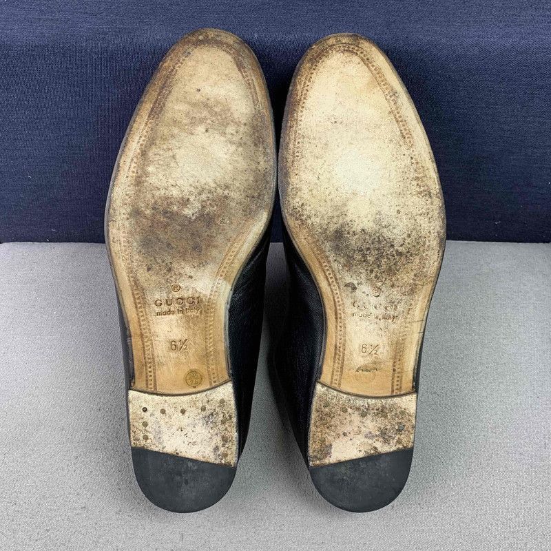 Gucci Gucci Horsebit Black Casual Loafers for Men - Size US 8.5 / EU 41-42 - 4 Thumbnail