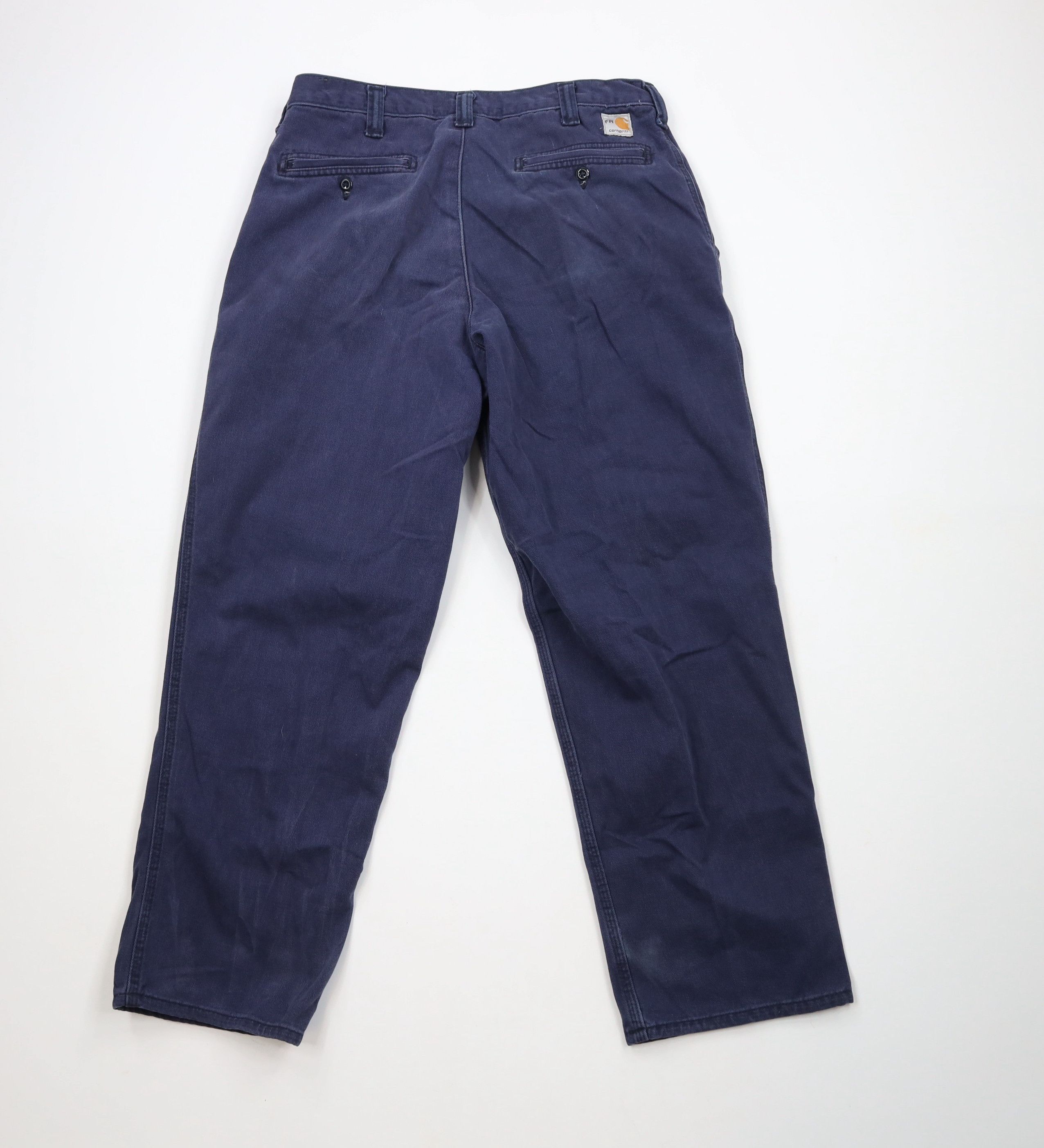 Carhartt × Vintage Vintage Carhartt FR Fire Flame Resistant Wide Leg Pants Size US 34 / EU 50 - 12 Thumbnail