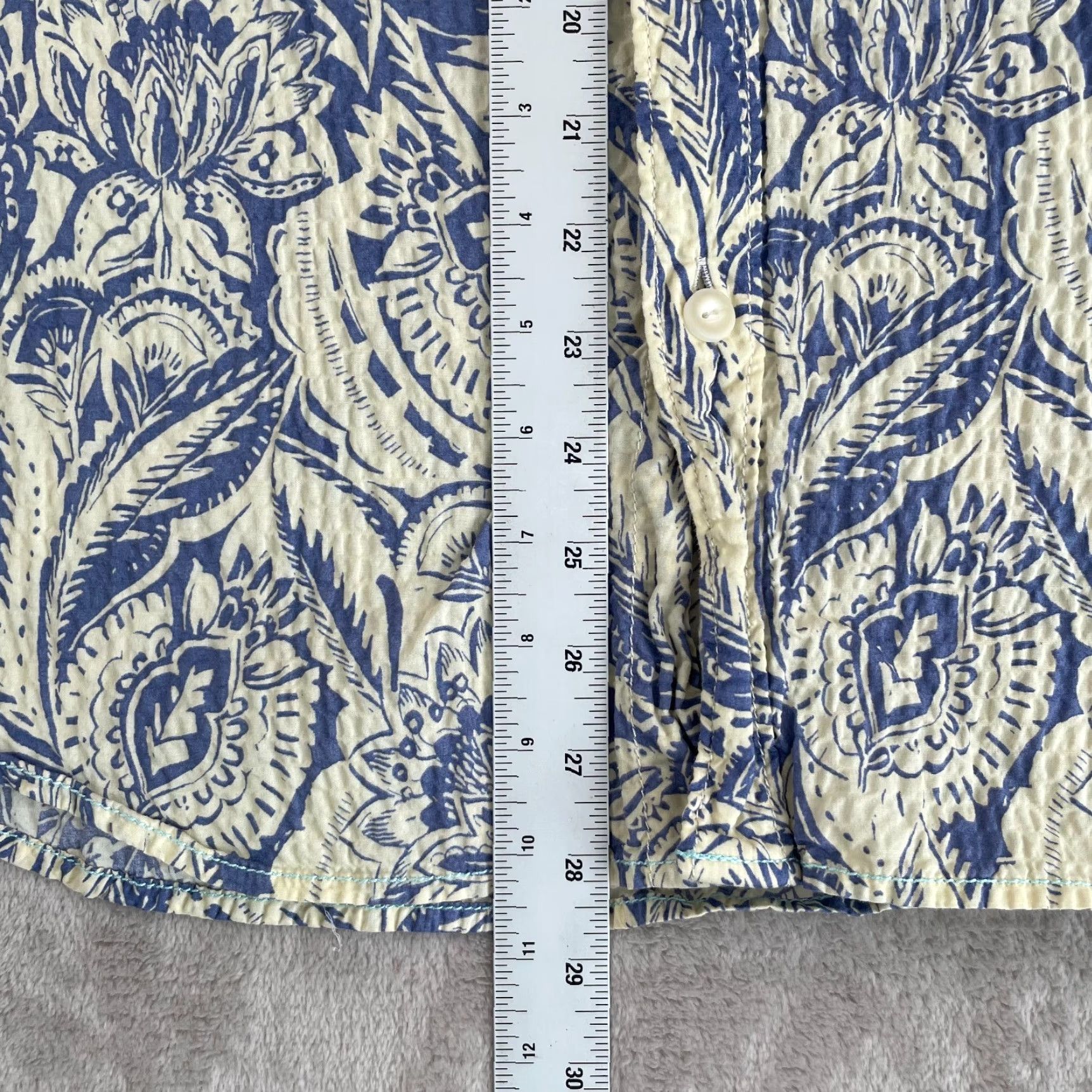 Tommy Bahama Tommy Bahama Shirt Men Medium Blue Floral AOP Short Sleeve NWOT Size US M / EU 48-50 / 2 - 6 Thumbnail