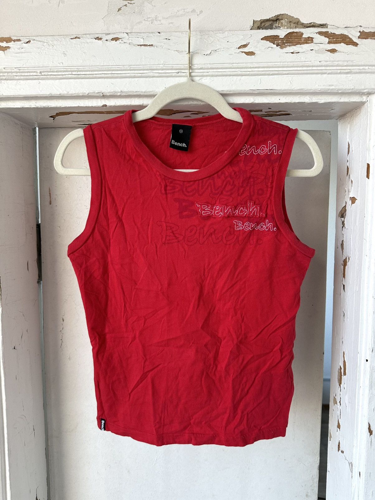 Beauty Beast × If Six Was Nine × Vintage Vintage Red Sleeveless Top Size US S / EU 44-46 / 1 - 1 Thumbnail