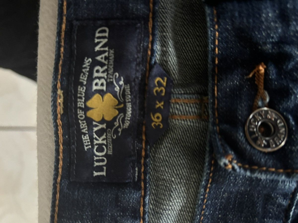 Lucky Brand Dark blue lucky brand jeans Size US 36 / EU 52 - 2 Thumbnail