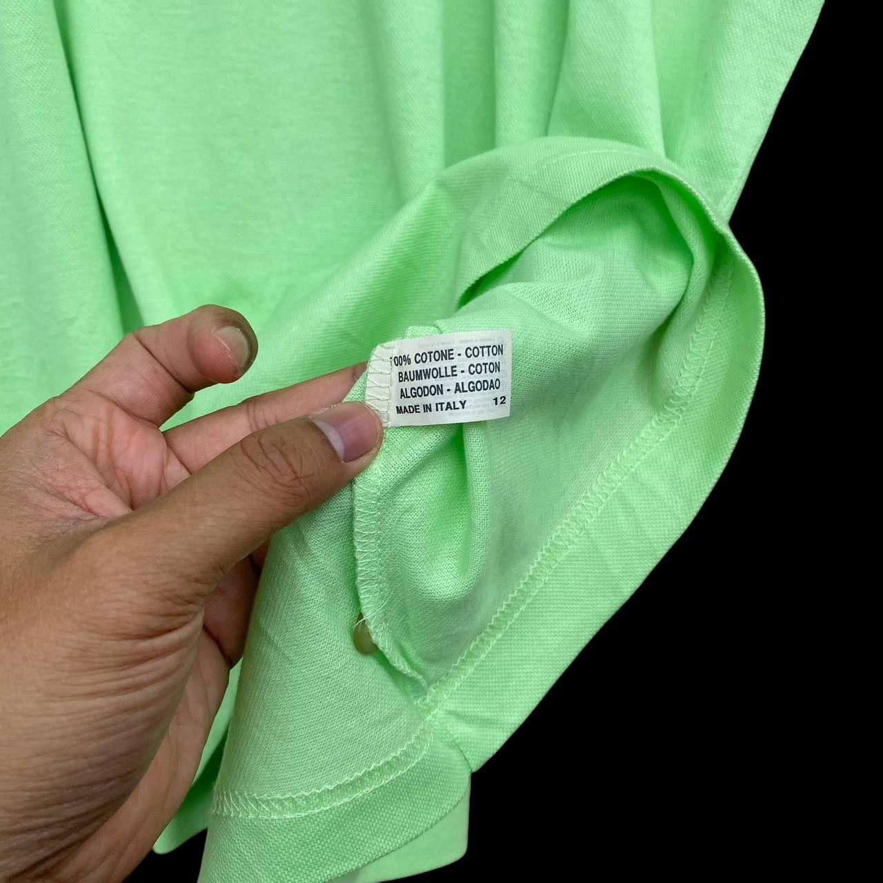 Yves Saint Laurent YSL YVES SAINT LAURENT VINTAGE POLO NWT MADE IN ITALY Size US M / EU 48-50 / 2 - 8 Thumbnail