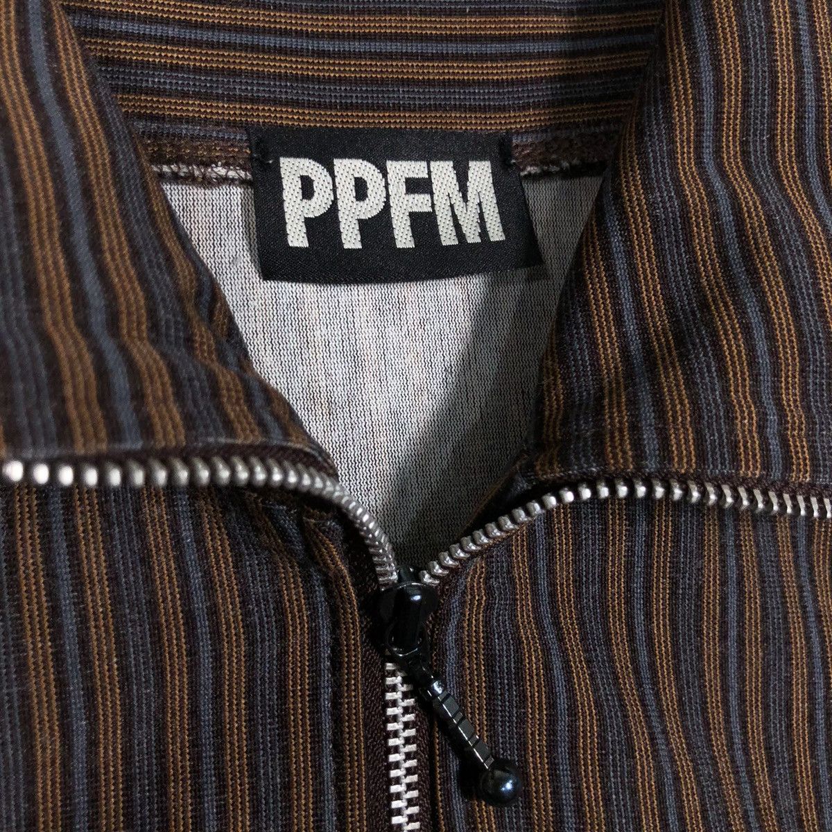 Japanese Brand Made in Japan PPFM Stripe Zip Up jacket Size US S / EU 44-46 / 1 - 7 Thumbnail