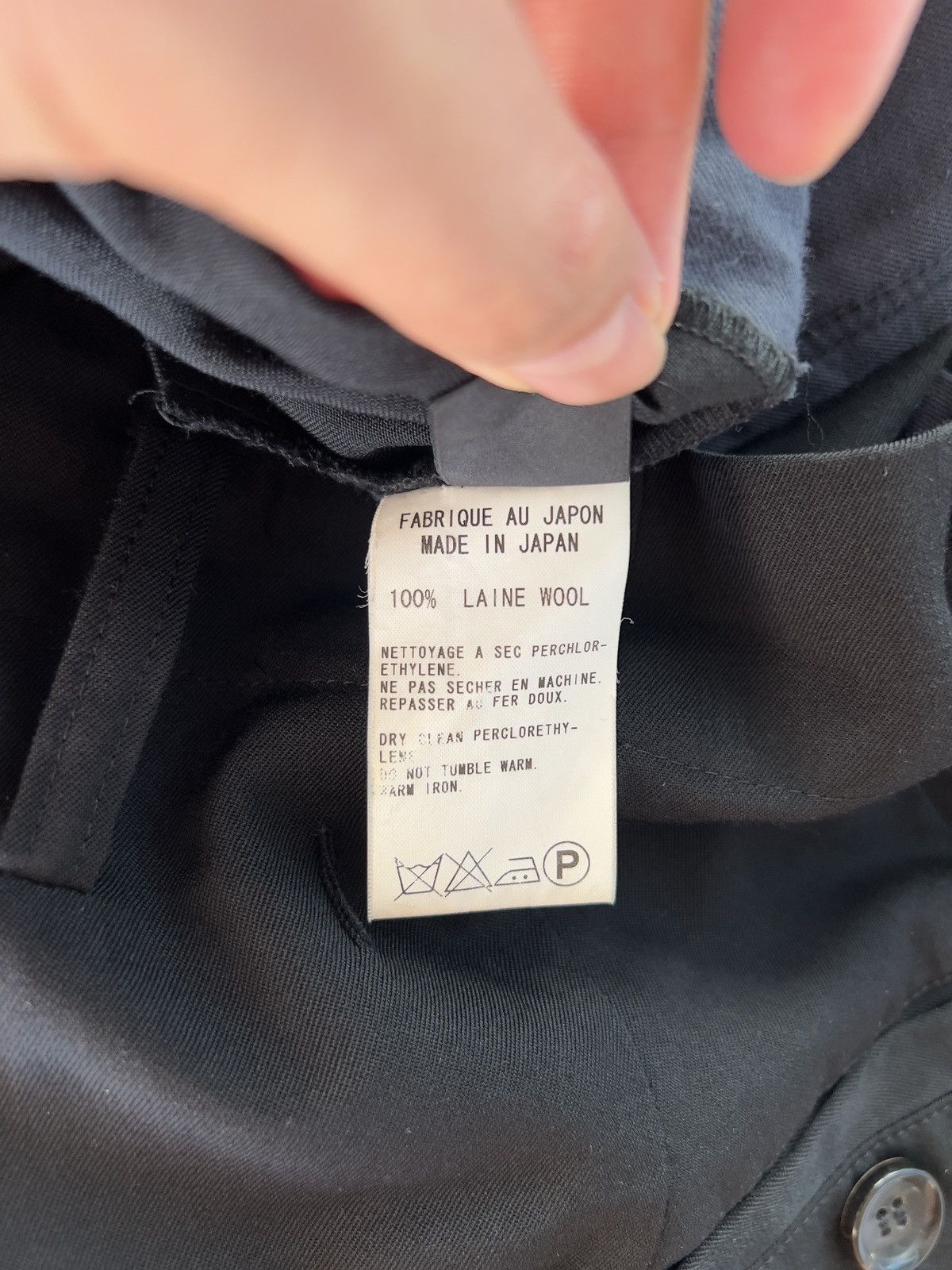 Yohji Yamamoto Yohji Yamamoto Y's - W/Gabardine Wide Shorts Pants Size US 34 / EU 50 - 5 Thumbnail