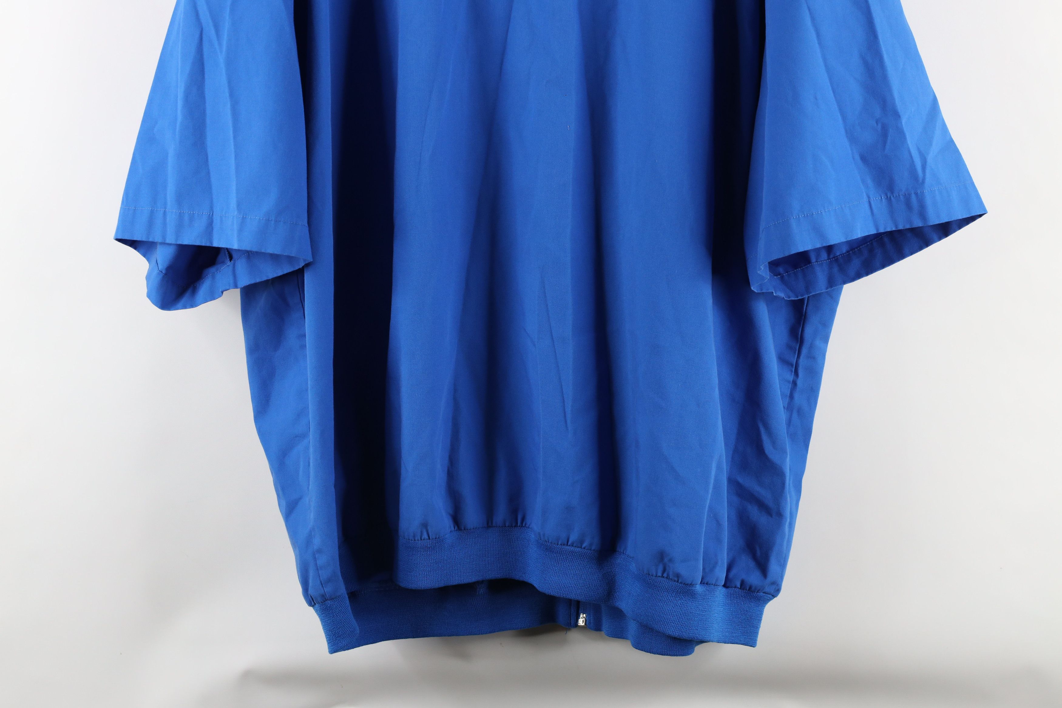 Vintage Vintage 90s Streetwear Short Sleeve Full Zip Collared Jacket Size US XXL / EU 58 / 5 - 11 Thumbnail