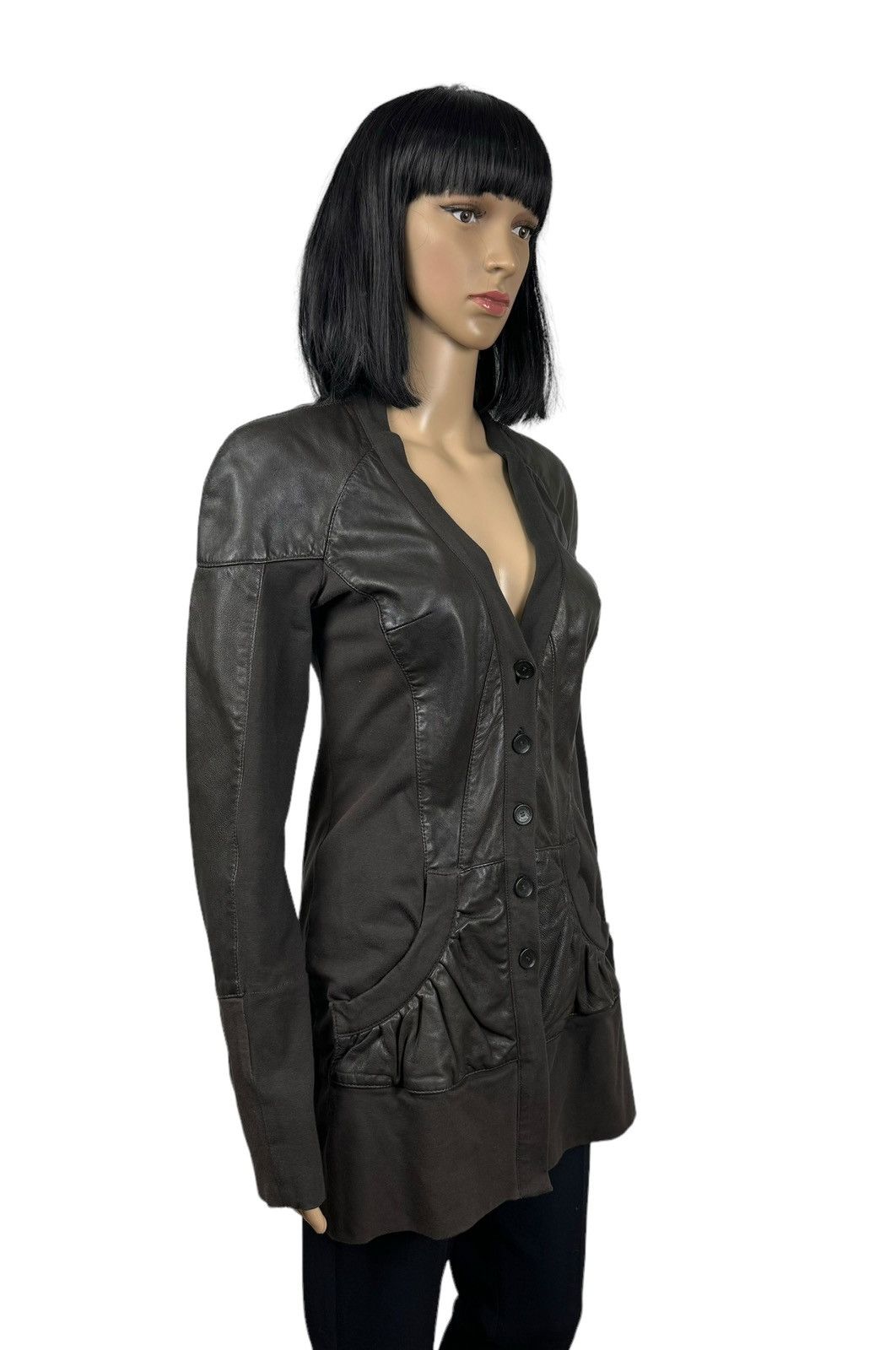 Jean Paul Gaultier Jean Paul Gaultier Genuine Leather Jacket Archive Vintage Size M / US 6-8 / IT 42-44 - 4 Thumbnail