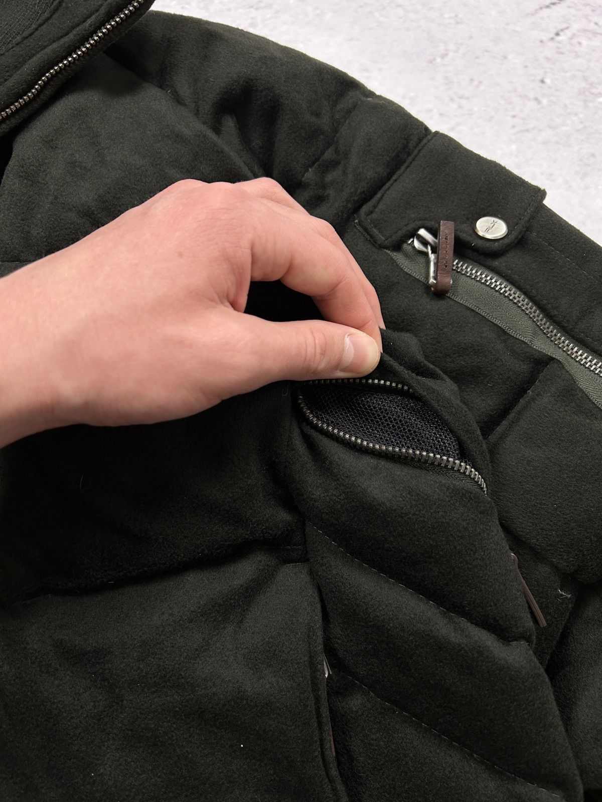 RLX Ralph Lauren × Ralph Lauren × Vintage 🔥VINTAGE RALPH LAUREN RLX HEAVYWEIGHT PADDED WOOL JACKET🔥 Size S / US 4 / IT 40 - 12 Thumbnail