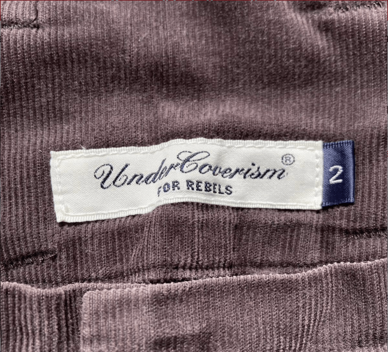 Japanese Brand × Jun Takahashi × Undercover Undercover SS08 Corduroy Biker Pants Size US 30 / EU 46 - 2 Thumbnail