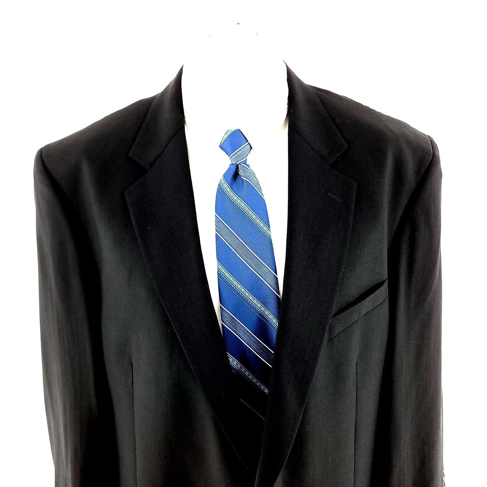 Joseph & Feiss Joseph & Feiss International Wool 2 Button Blazer 50L Black Size 50L - 1 Thumbnail