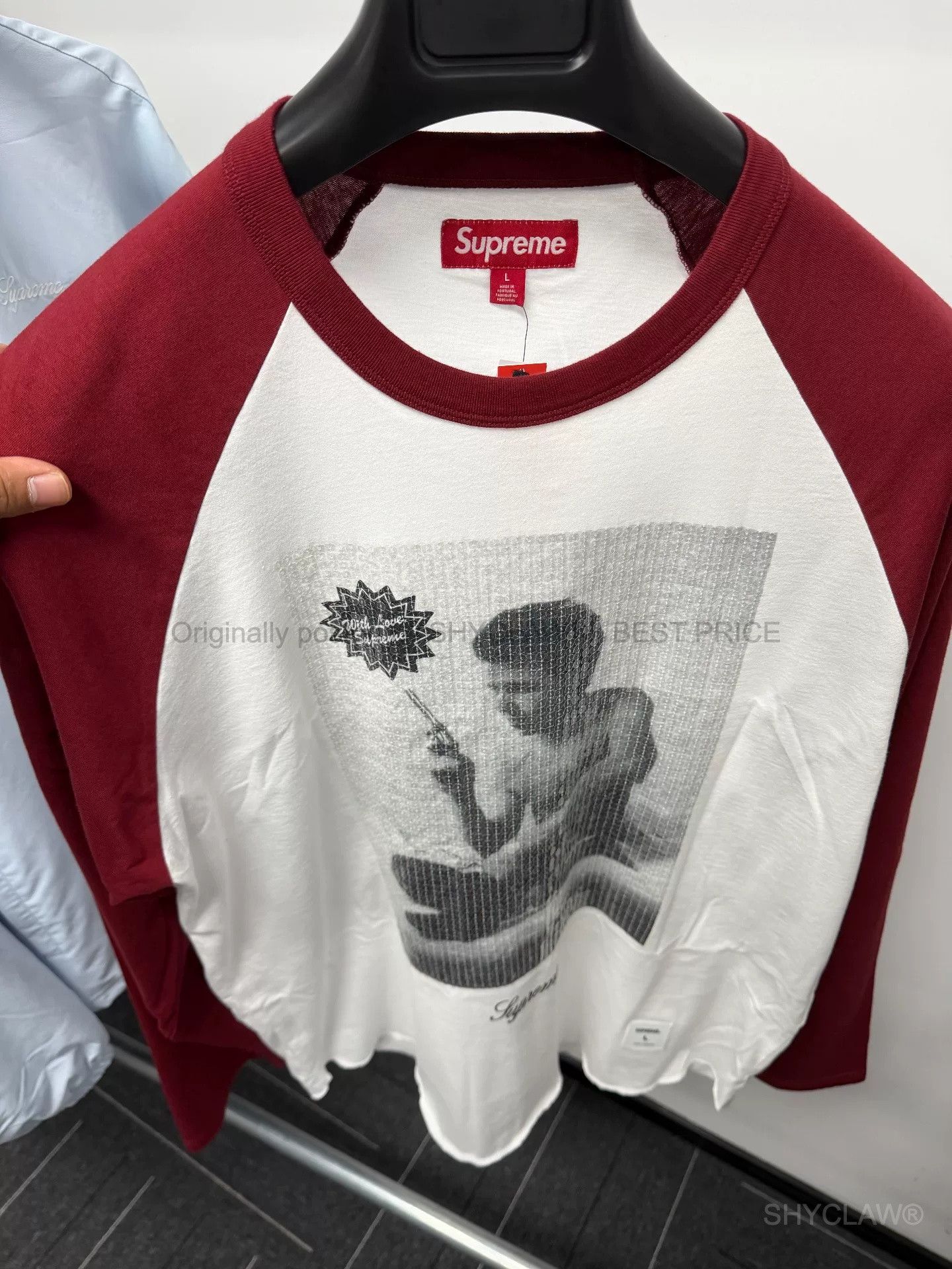 Supreme Supreme x Shawn Mortensen Zapatistas Raglan L/S Shirt