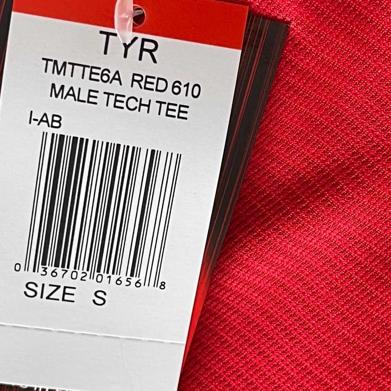 Other TYR Mens Alliance Tech Tee Tshirt Textured Red - Size Small Size US S / EU 44-46 / 1 - 3 Thumbnail