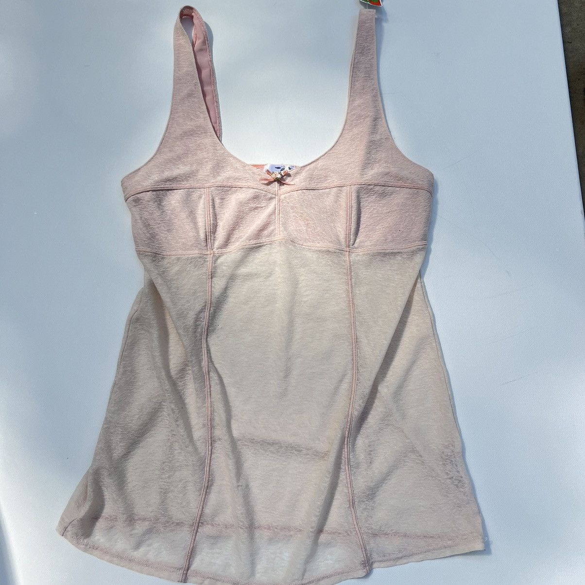 Free People × Vintage Free people mesh cami top ASO Elena Gilbert ALT Size M / US 6-8 / IT 42-44 - 5 Thumbnail