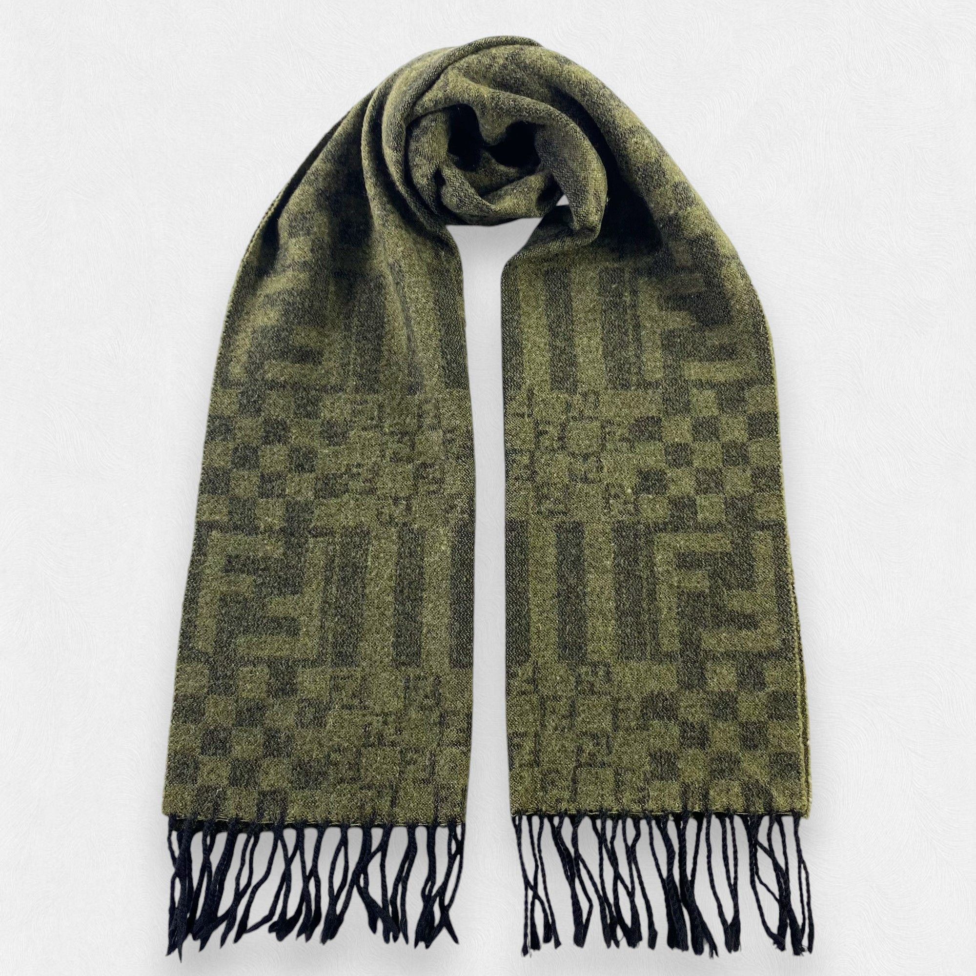 Fendi Fendi Scarf Neck Wrap Wool Muffler Size ONE SIZE - 1 Thumbnail