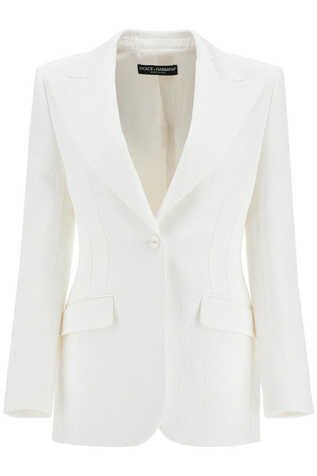 Dolce & Gabbana DOLCE & GABBANA Turlington Brocade Jacket Size S / US 4 / IT 40 - 1 Thumbnail