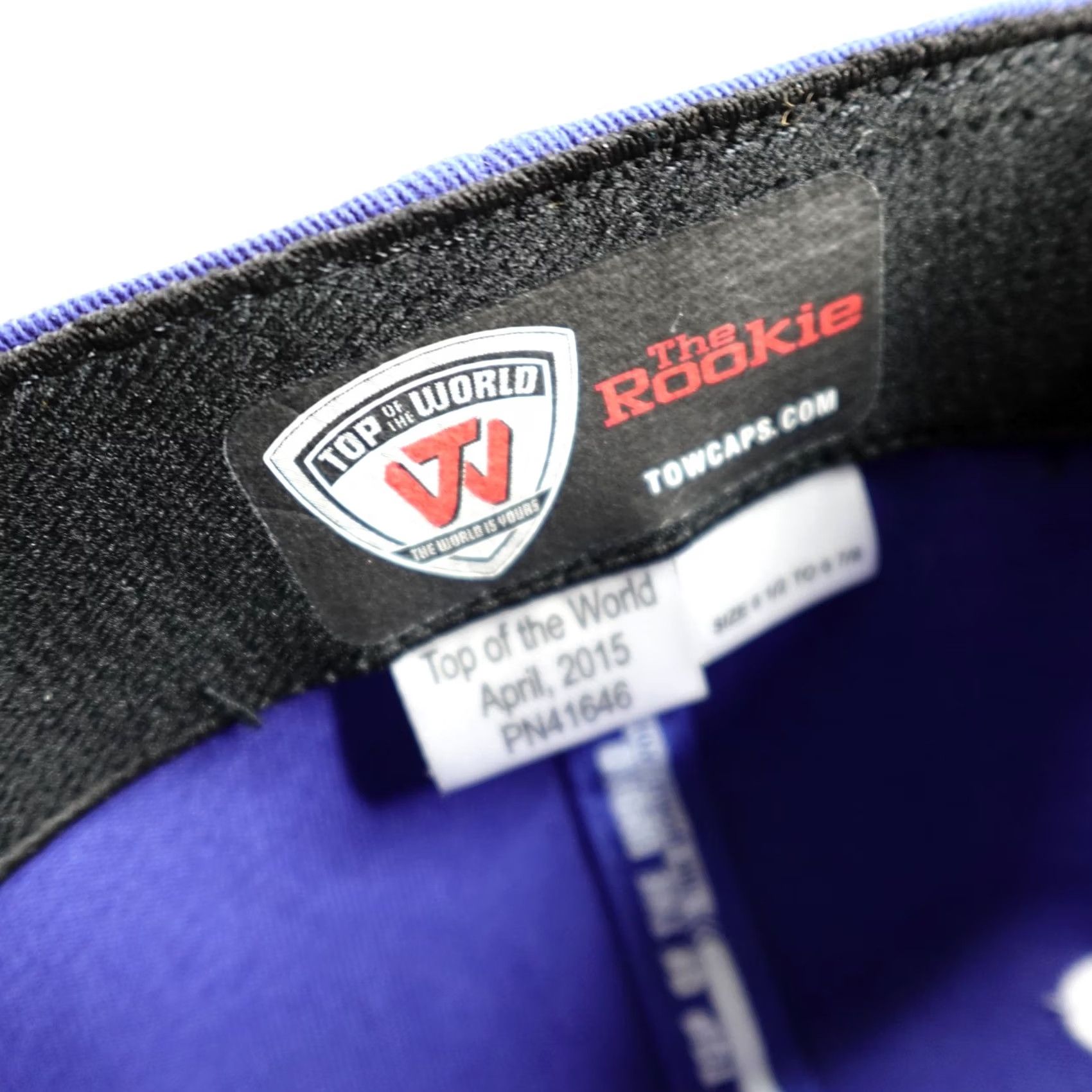 Top Of The World Top of the World Air Force Falcon Hat Blue Stretch Fit 6 1/2 6 7/8 Mens Size US M / EU 48-50 / 2 - 3 Thumbnail