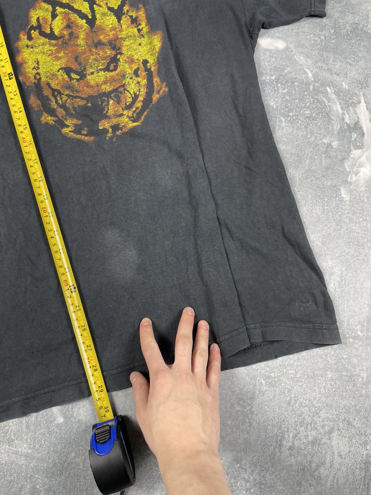 Spitfire Vintage distressed Spitfire ride the fire tee Size US M / EU 48-50 / 2 - 5 Thumbnail