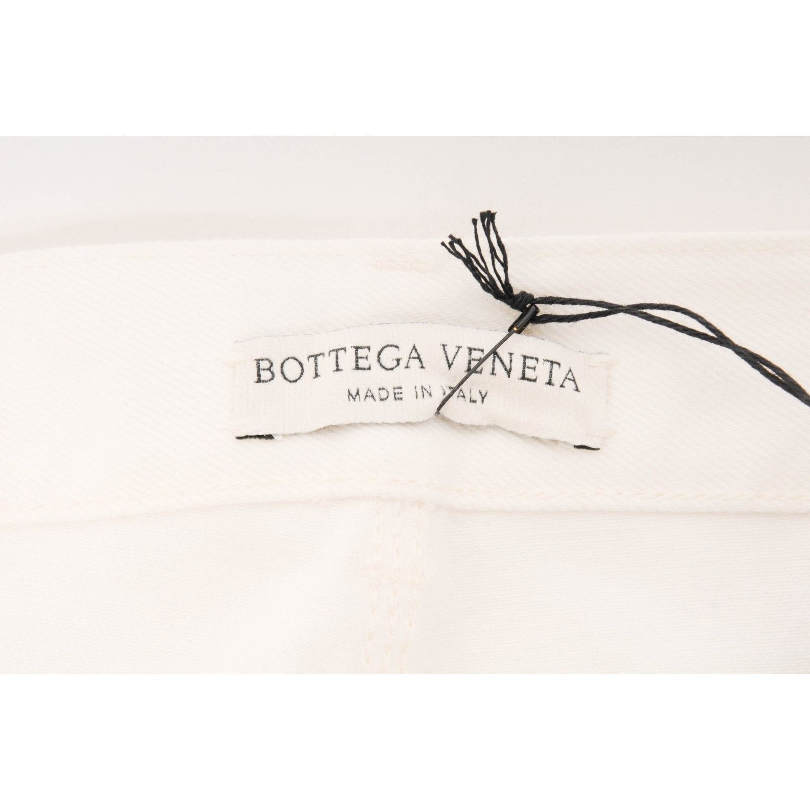 Bottega Veneta High Waist Jeans White Wide Leg Jeans Size 26" / US 2 / IT 38 - 8 Thumbnail