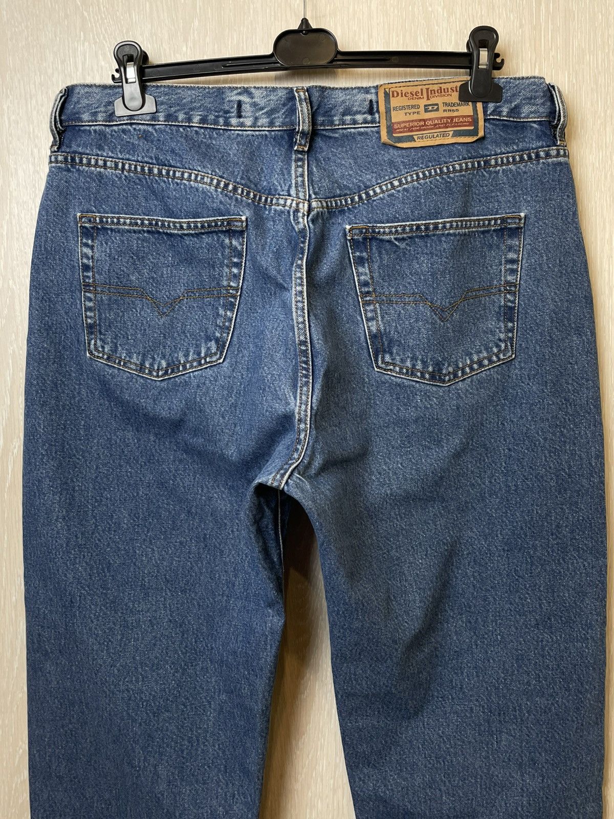 Diesel Diesel Vintage Blue Denim Jeans Men's 36 Made In Italy Y2k Size US 40 / EU 56 - 2 Thumbnail