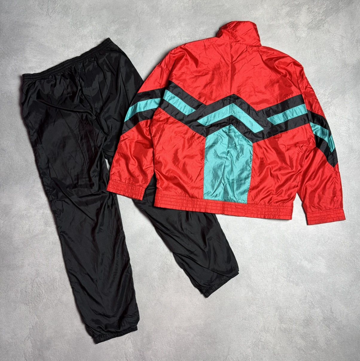 Adidas 1990s Adidas Vintage Nylon Tracksuit Set size XS Size US XS / EU 42 / 0 - 2 Thumbnail