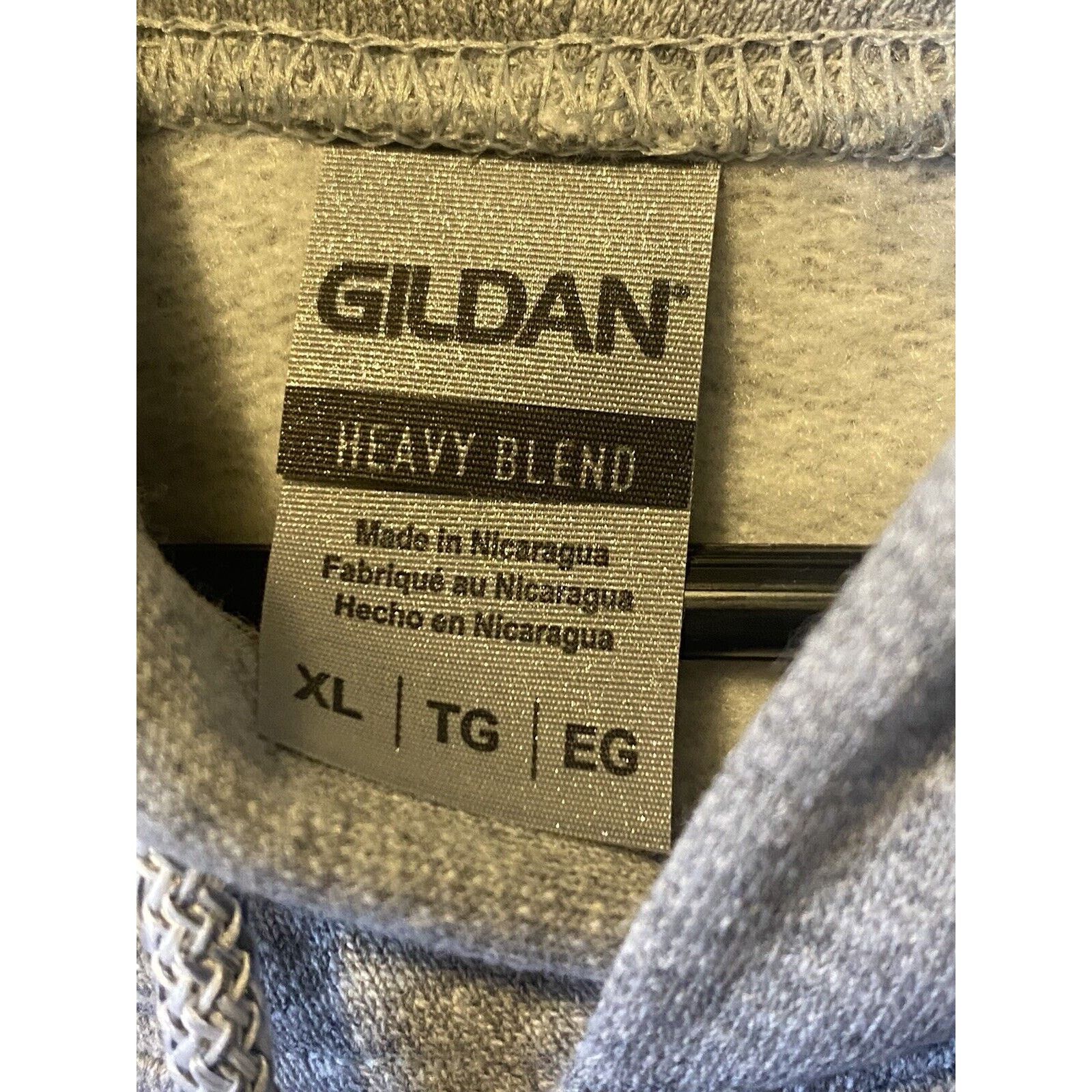 Gildan Disc Golf Patriotic AMERICAN FLAG Basket BLUE XL Hoodie Grey Size US XL / EU 56 / 4 - 5 Thumbnail