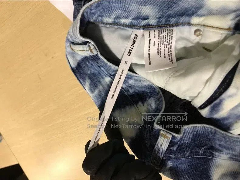 Helmut Lang HELMUT Lang Archive Snow Wash Jeans. Size US 32 / EU 48 - 3 Thumbnail