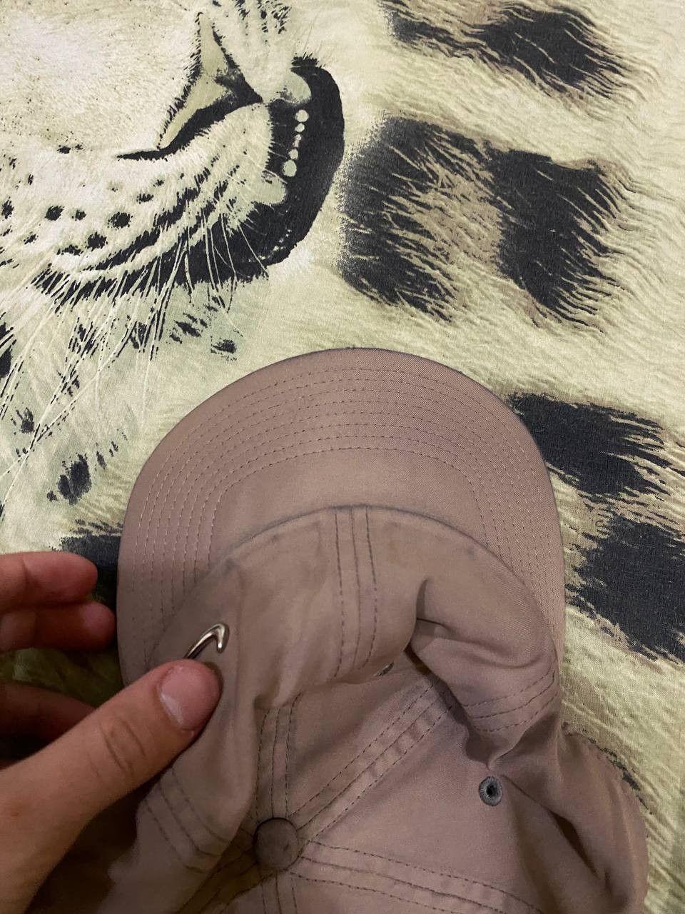 Nike × Vintage Nike Vintage Cap 90's Metal Logo Swoosh Size ONE SIZE - 8 Thumbnail