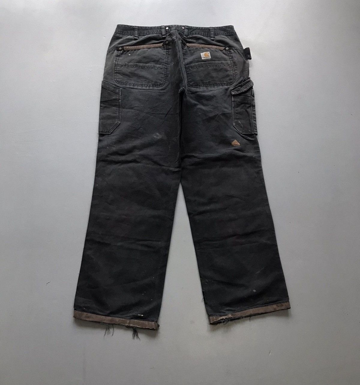 Carhartt Vintage carhartt cargo double knee denim Size US 34 / EU 50 - 2 Thumbnail