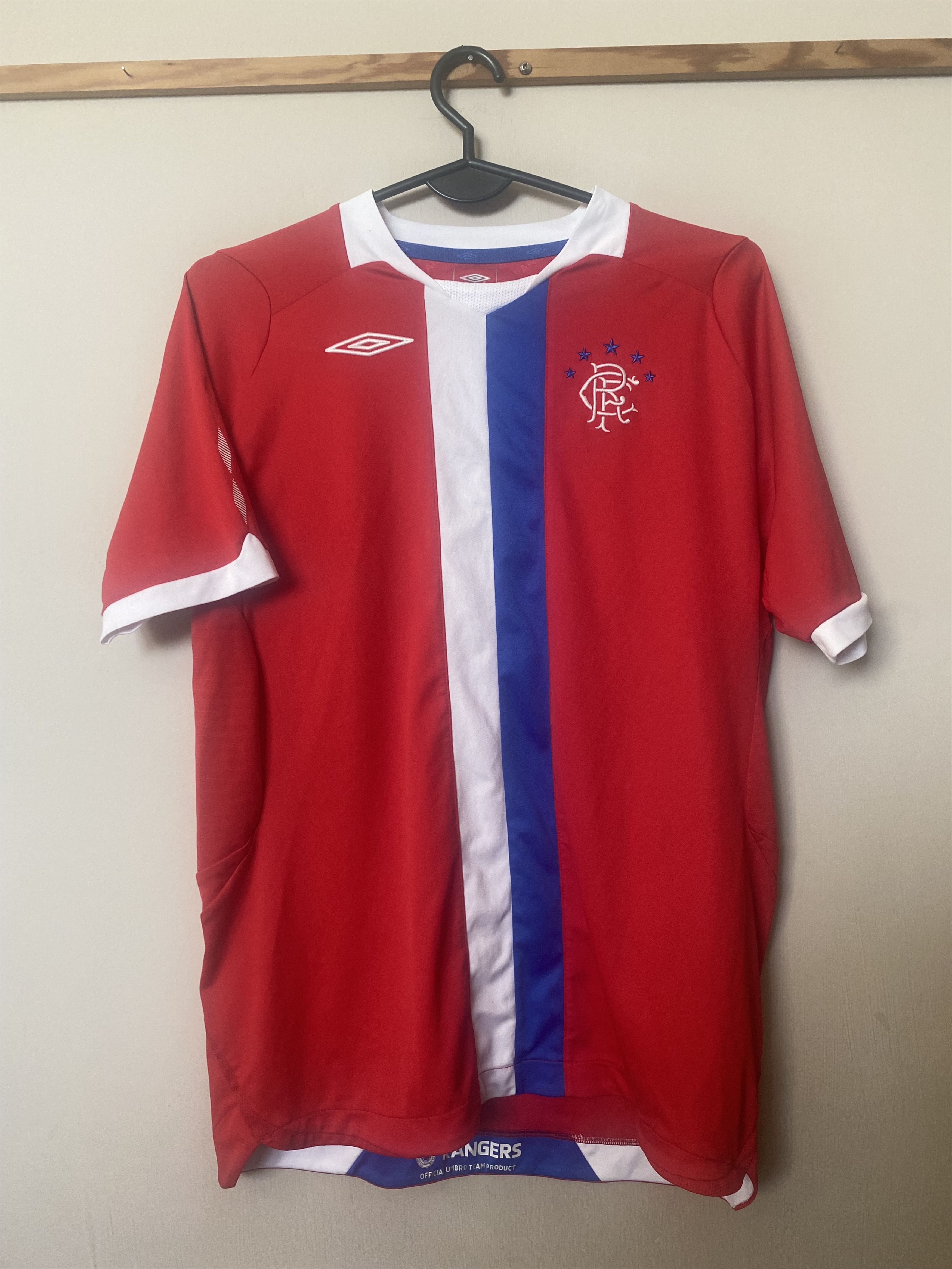 Umbro GLASGOW RANGERS F.C. 2008 - 2009- Umbro - S - UNIQUE Size US S / EU 44-46 / 1 - 1 Thumbnail
