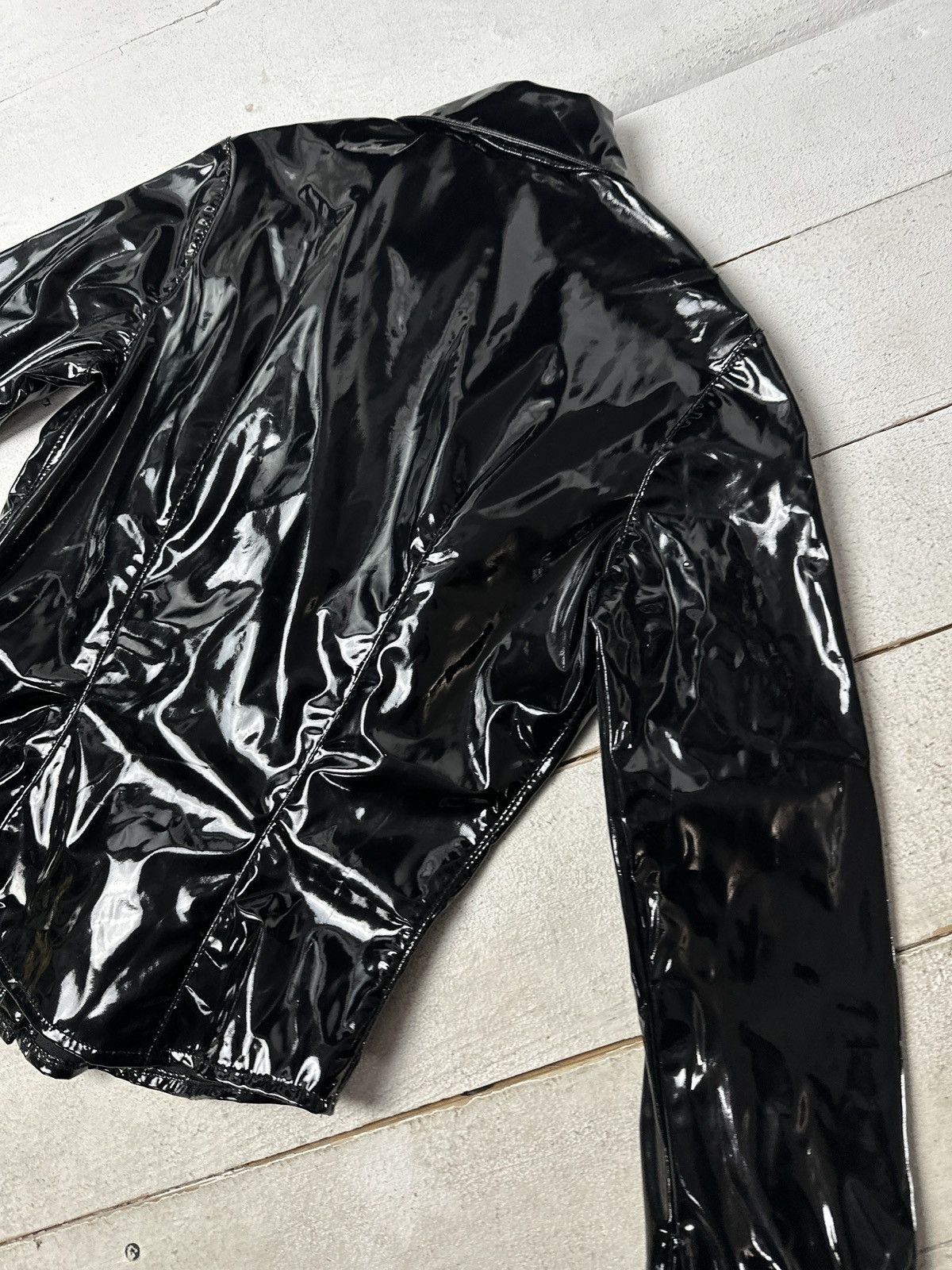 Other SEXY 18+🚨Y2K TYPE DIRTY SLIM FIT ZIP JACKET Size L / US 10 / IT 46 - 13 Thumbnail