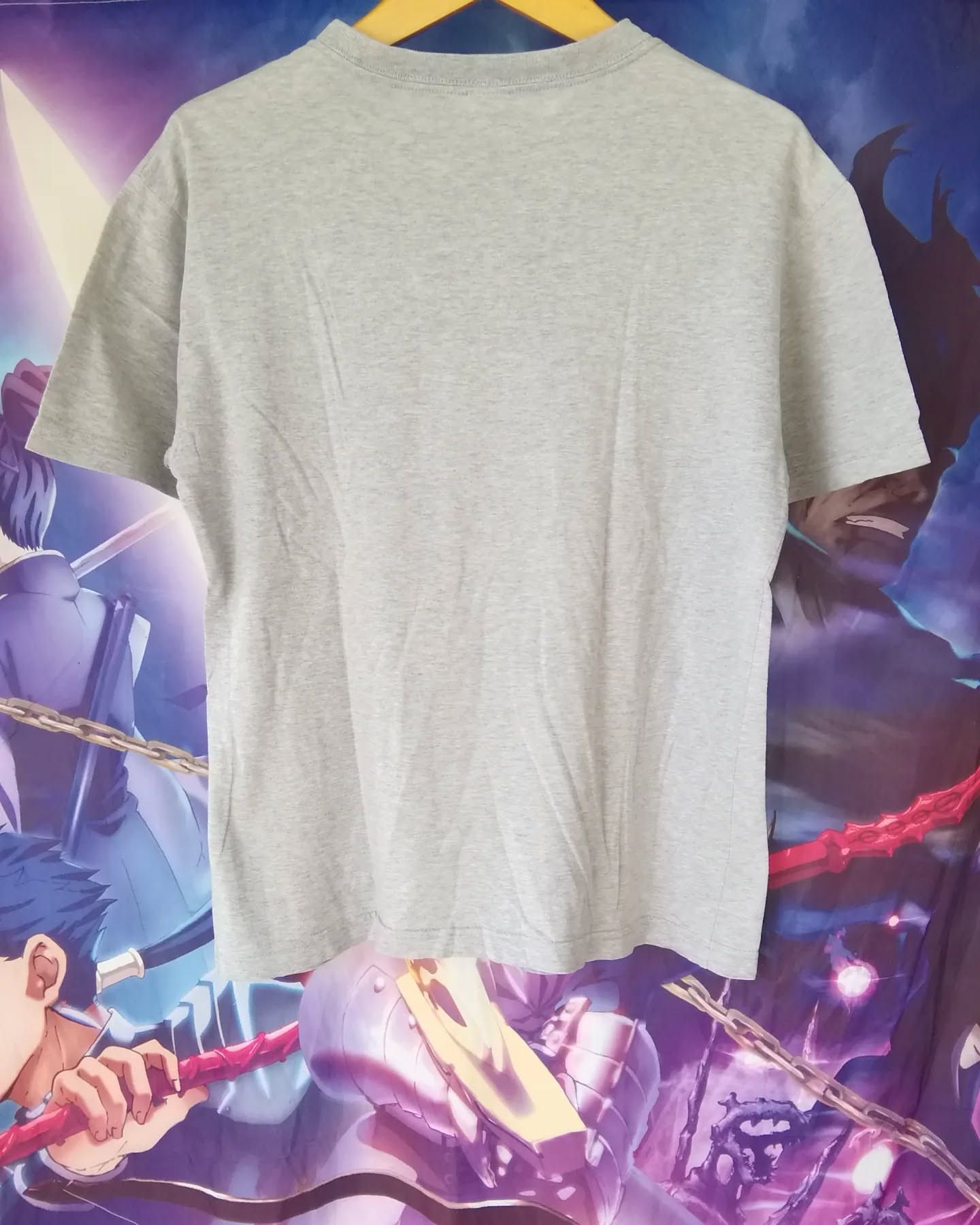 Gap GAP Spellout Round Grey Tees Size L / US 10 / IT 46 - 3 Thumbnail