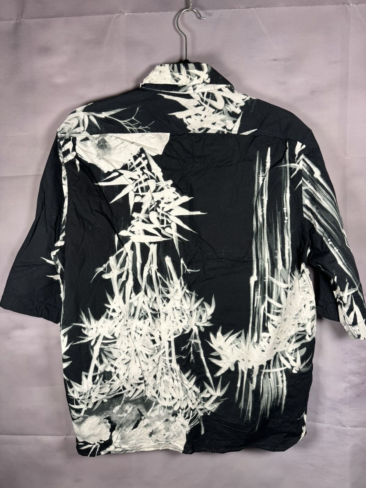 Diesel × Vintage Vintage Diesel Hawaiian Shirt Floral Print y2k Large Size US L / EU 52-54 / 3 - 11 Thumbnail