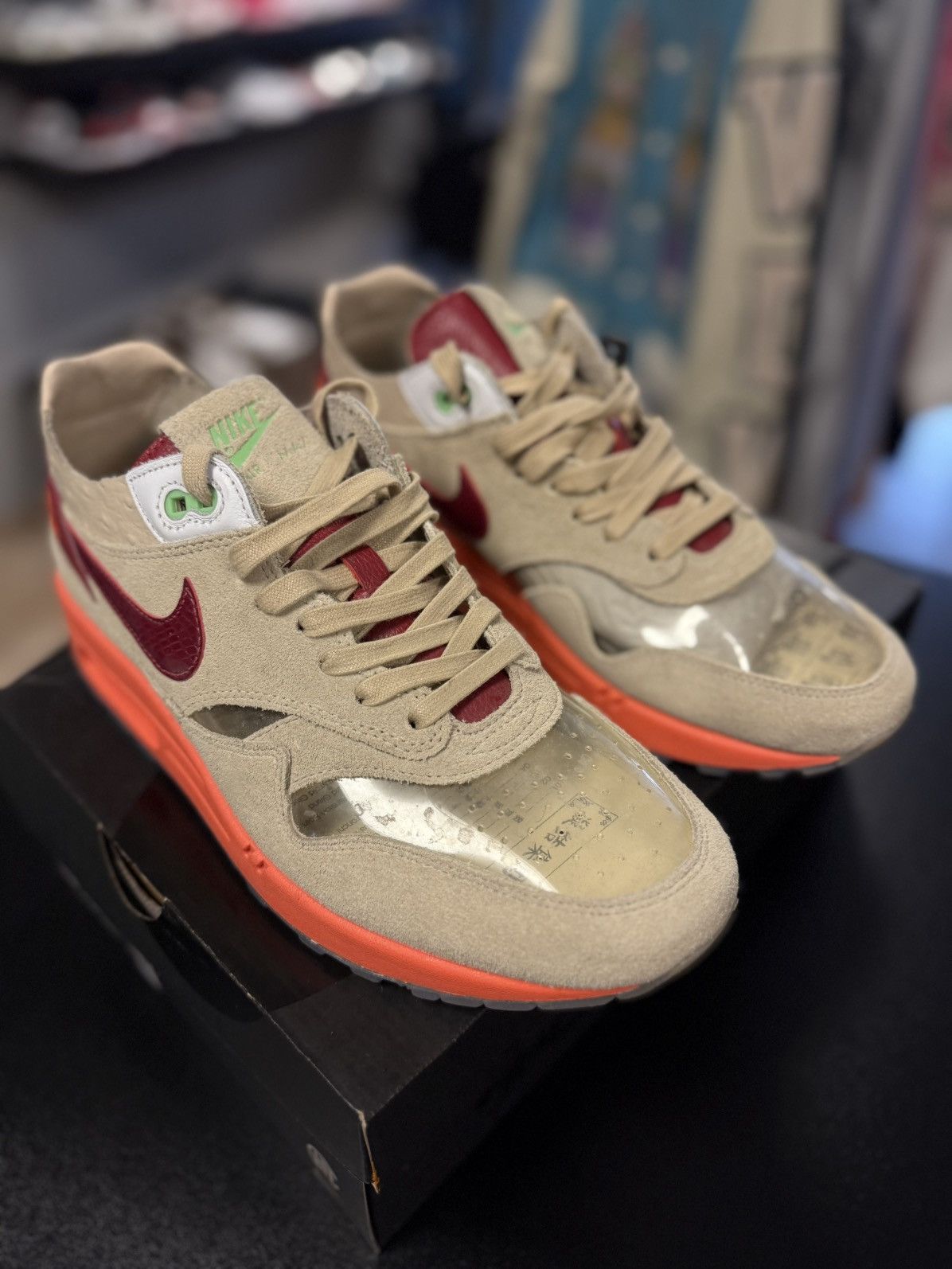 Nike Nike Air 1 Max Clot See Through Size 10 Tried On Size US 10 / EU 43 - 3 Thumbnail