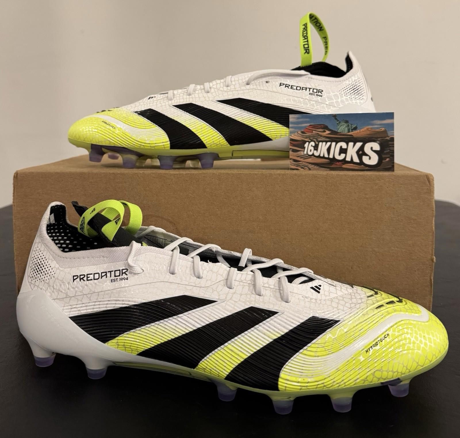 Adidas Men's Adidas Predator Elite FT Fold-Over Tongue AG Soccer Size ONE SIZE - 1 Thumbnail