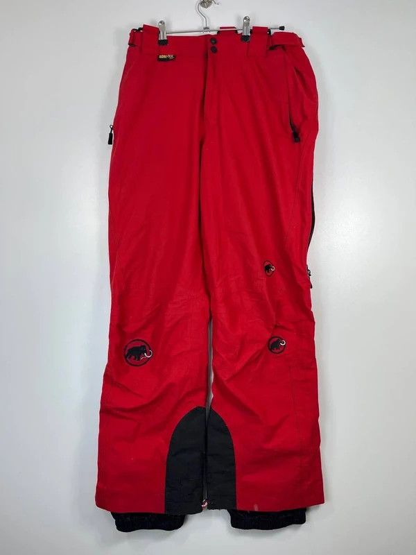 Mammut Mammut Gore-Tex XCR Ski Snowboard Pants Red Size US 32 / EU 48 - 1 Thumbnail