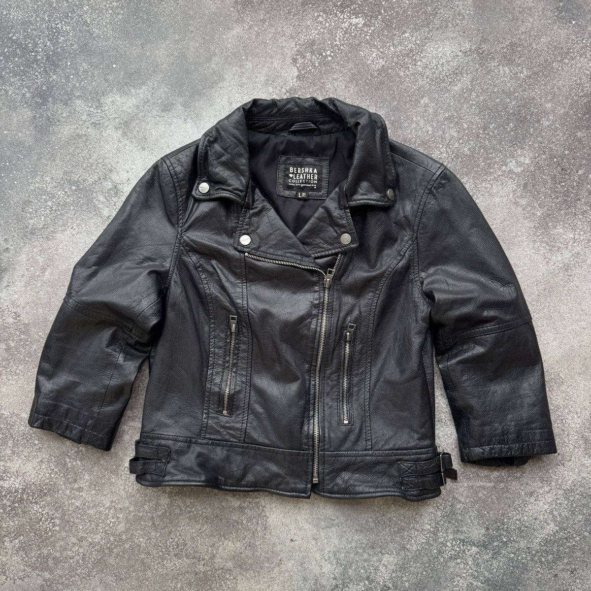 20471120 Archive! AW 2000- 20471120 x Hyoma- Leather Biker Jacket