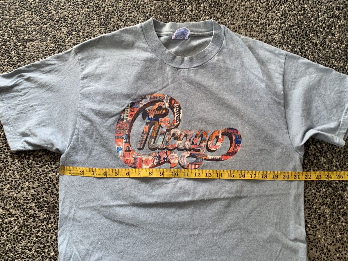 Band Tees × Vintage Vintage 90s Chicago Tour Rock Band T shirt Size US L / EU 52-54 / 3 - 8 Thumbnail