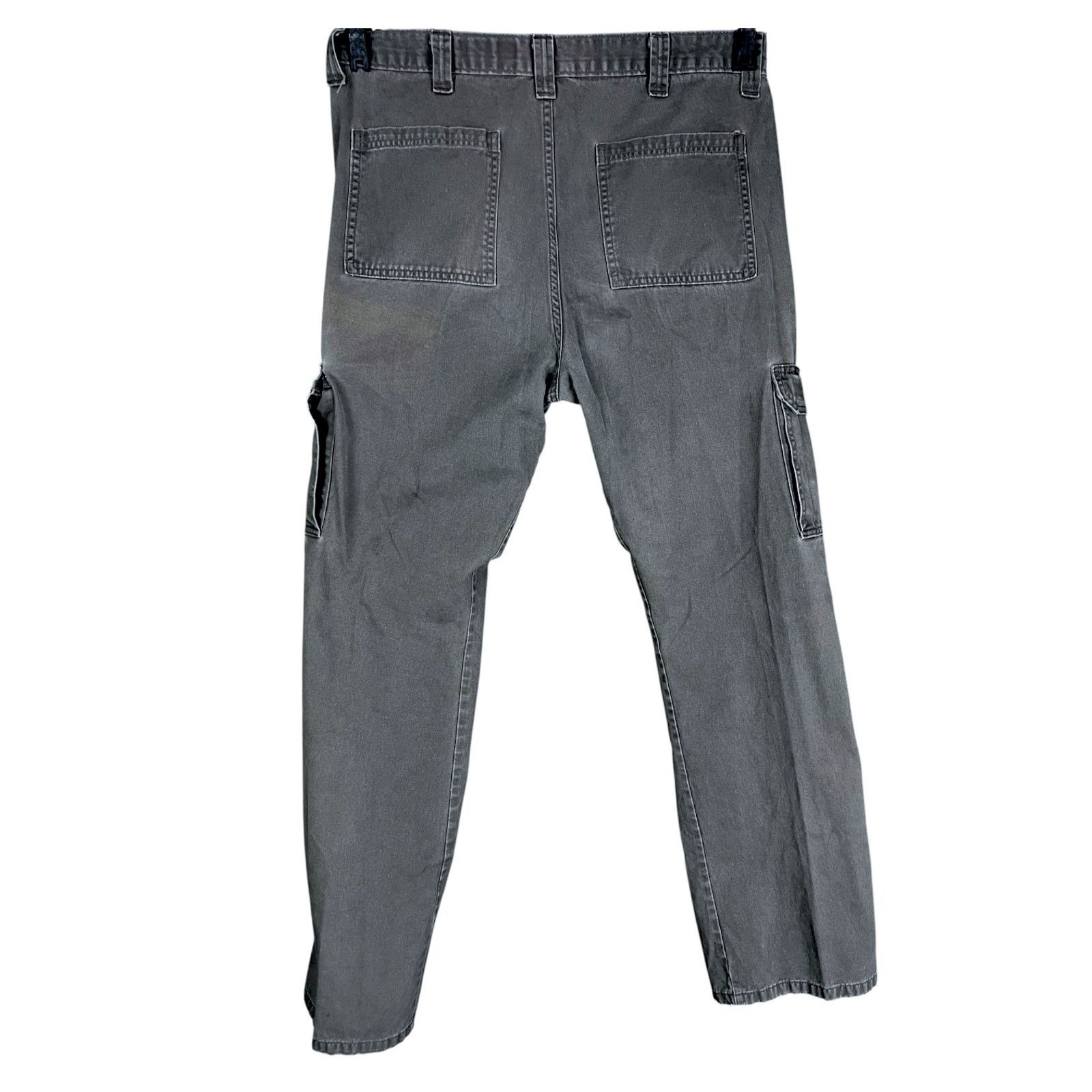 Wrangler Wrangler Men's 36x34 Straight Fit Gray Cargo Pants Workwear Size US 36 / EU 52 - 2 Thumbnail