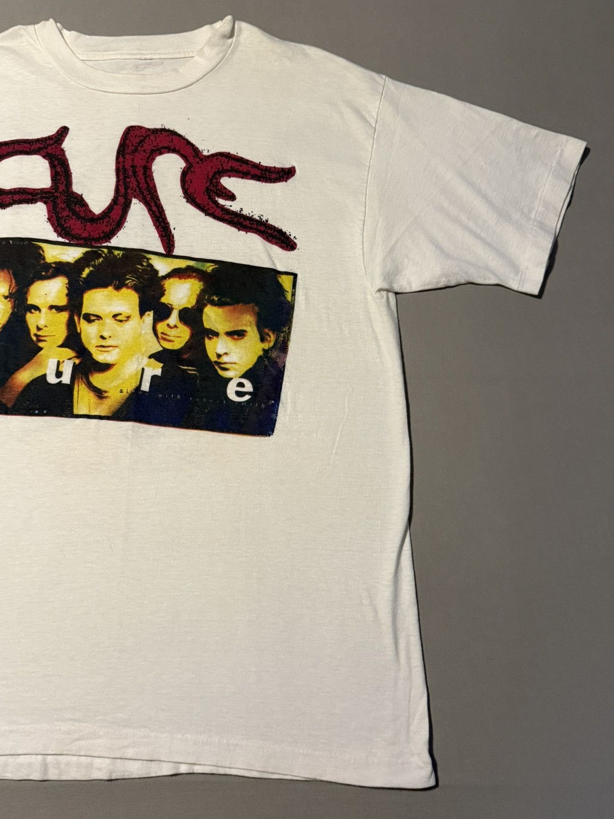 The Cure Vintage The Cure Wish Tour 1992 Graphic Band T-Shirt VNDS Size US L / EU 52-54 / 3 - 2 Thumbnail