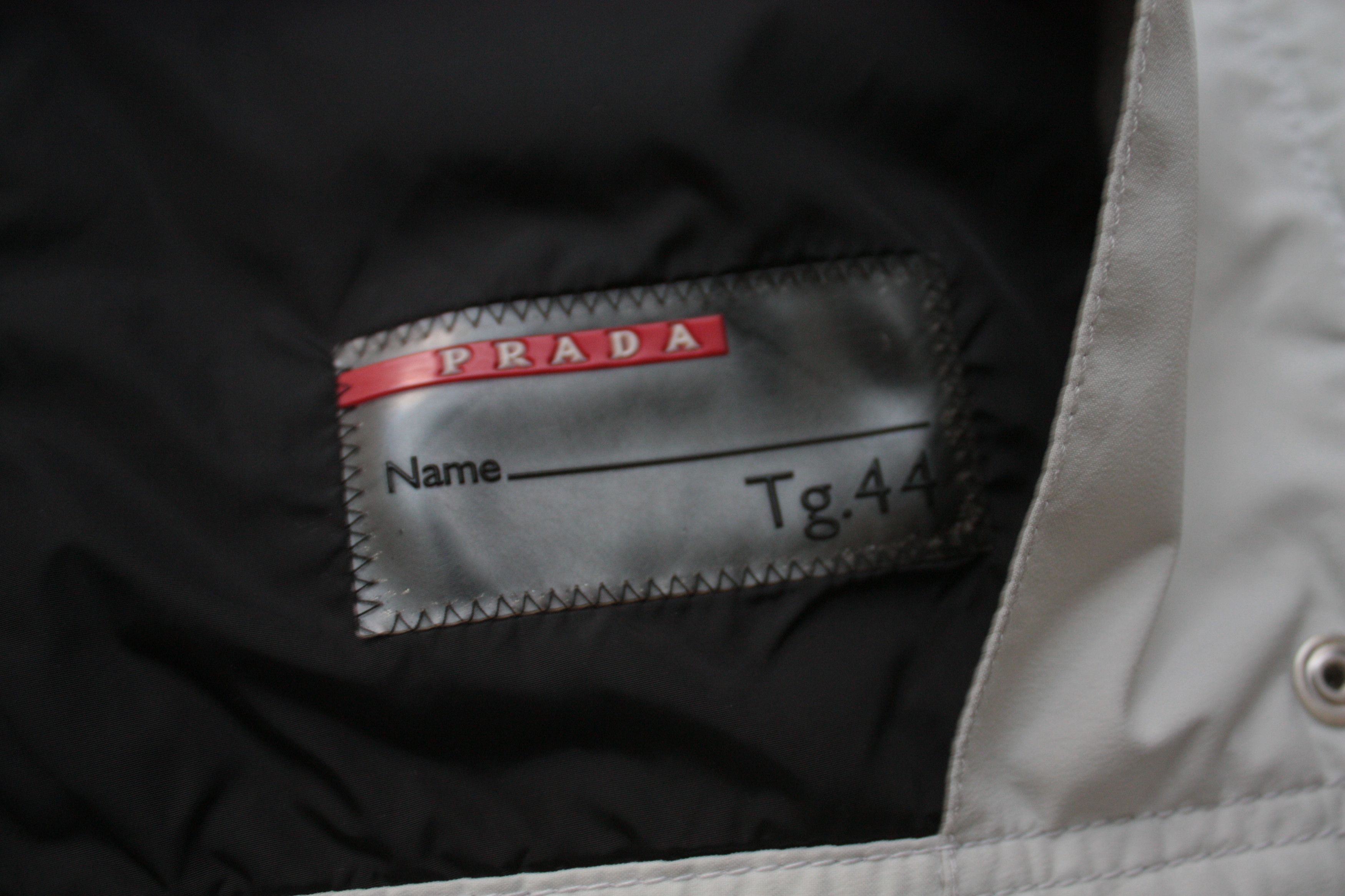 Prada Prada Gore-Tex Cream White Jacket Women's 44 Size M / US 6-8 / IT 42-44 - 11 Thumbnail