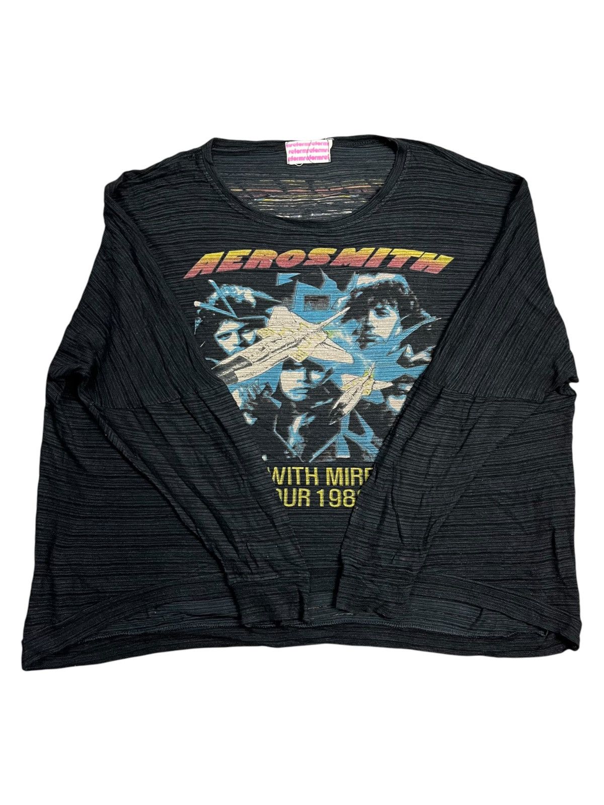 Band Tees 2000s Aero Smith - Done With Mirrors Mesh Top Size US M / EU 48-50 / 2 - 6 Thumbnail