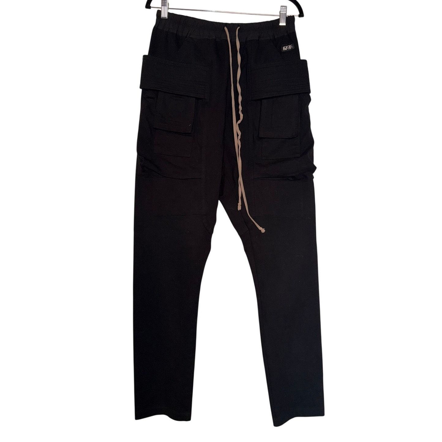Rick Owens Drkshdw Rick Owens DRKSHDW Creatch Cargo Black Pants RIG Size US 28 / EU 44 - 1 Thumbnail
