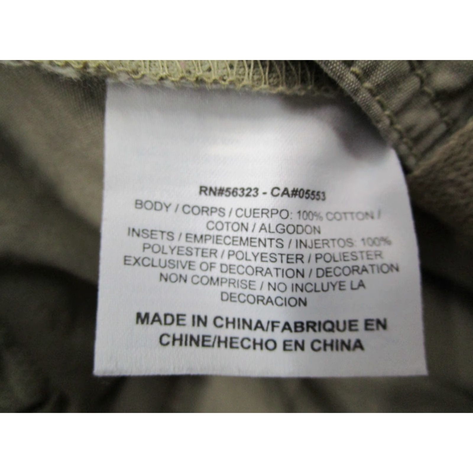 Nike VINTAGE Nike Cargo Shorts Mens Medium Beige Canvas Casual Beach Skate Summer 12" Size US 31 - 5 Thumbnail