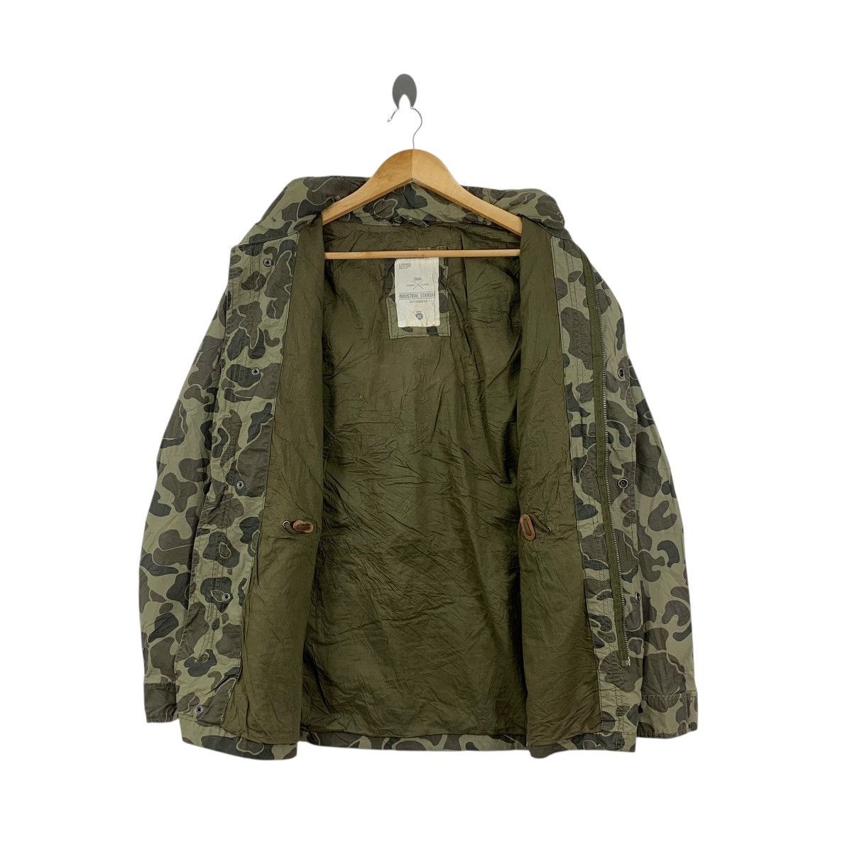 Gap Vintage GAP DUCK FROGSKIN Camouflage Outdoor Jacket Heavy Size US M / EU 48-50 / 2 - 7 Thumbnail