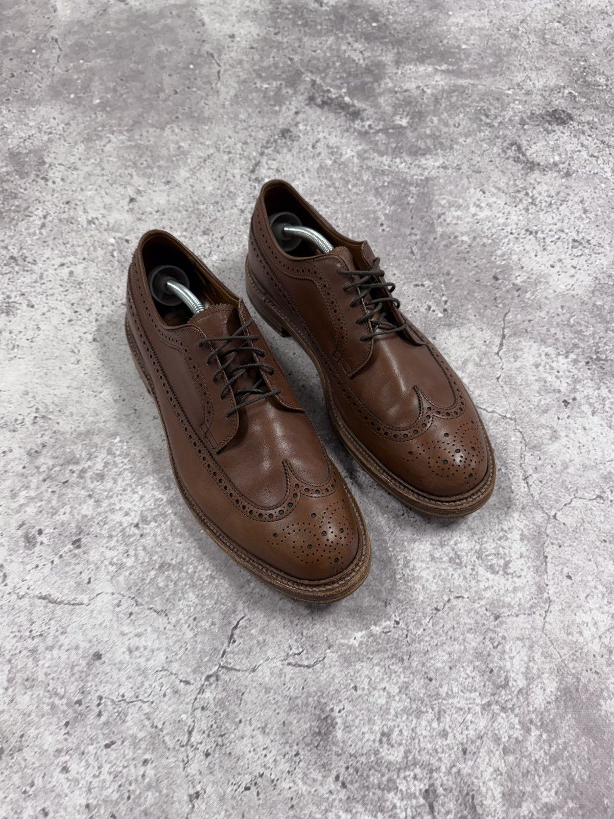 Alden Alden for J. Crew Longwing Blucher Dress Shoes | US 11 Size US 11 / EU 44 - 4 Thumbnail
