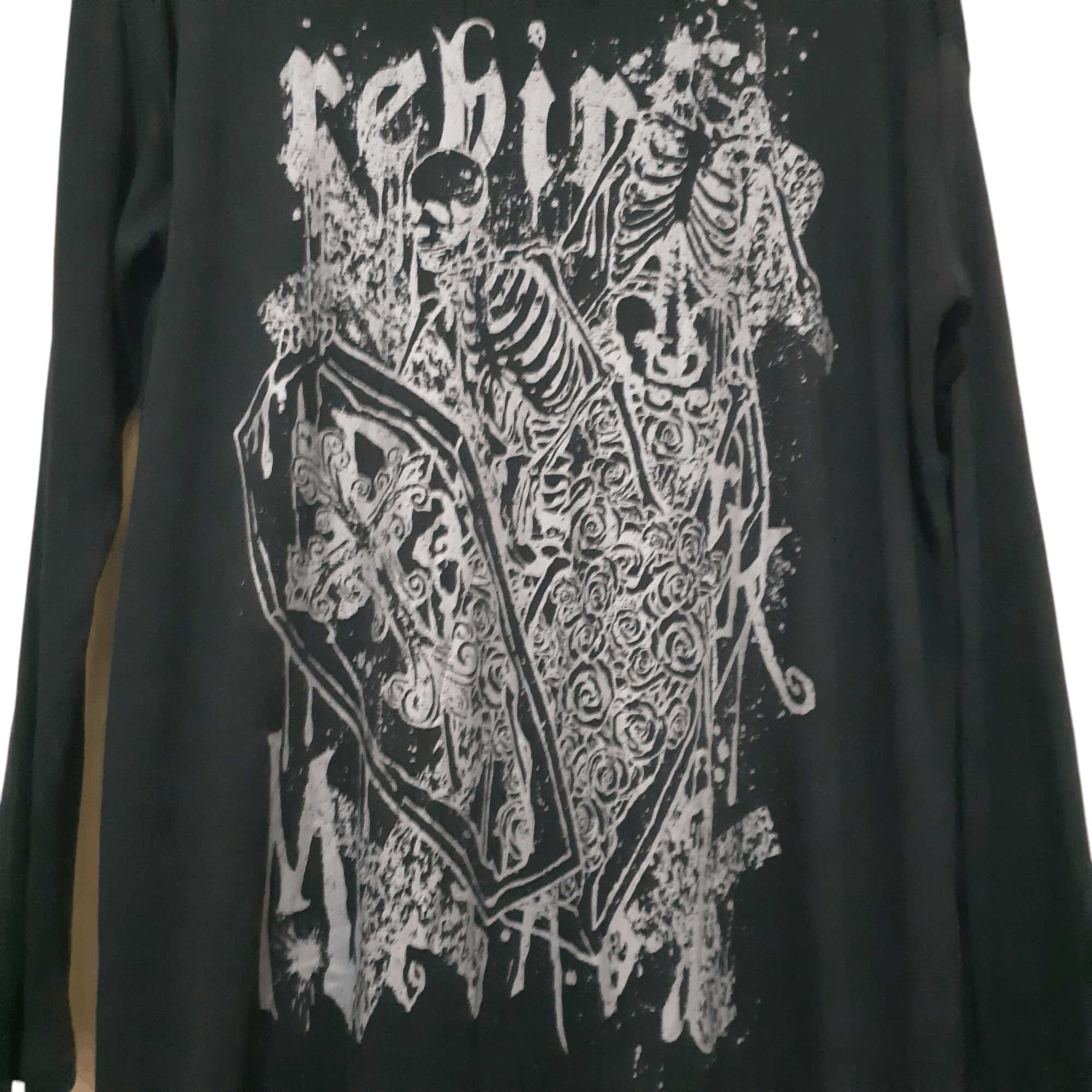 Japanese Brand Algonquins Punk Asymmetric Long Hoodie Gothic Japan Size L / US 10 / IT 46 - 6 Thumbnail